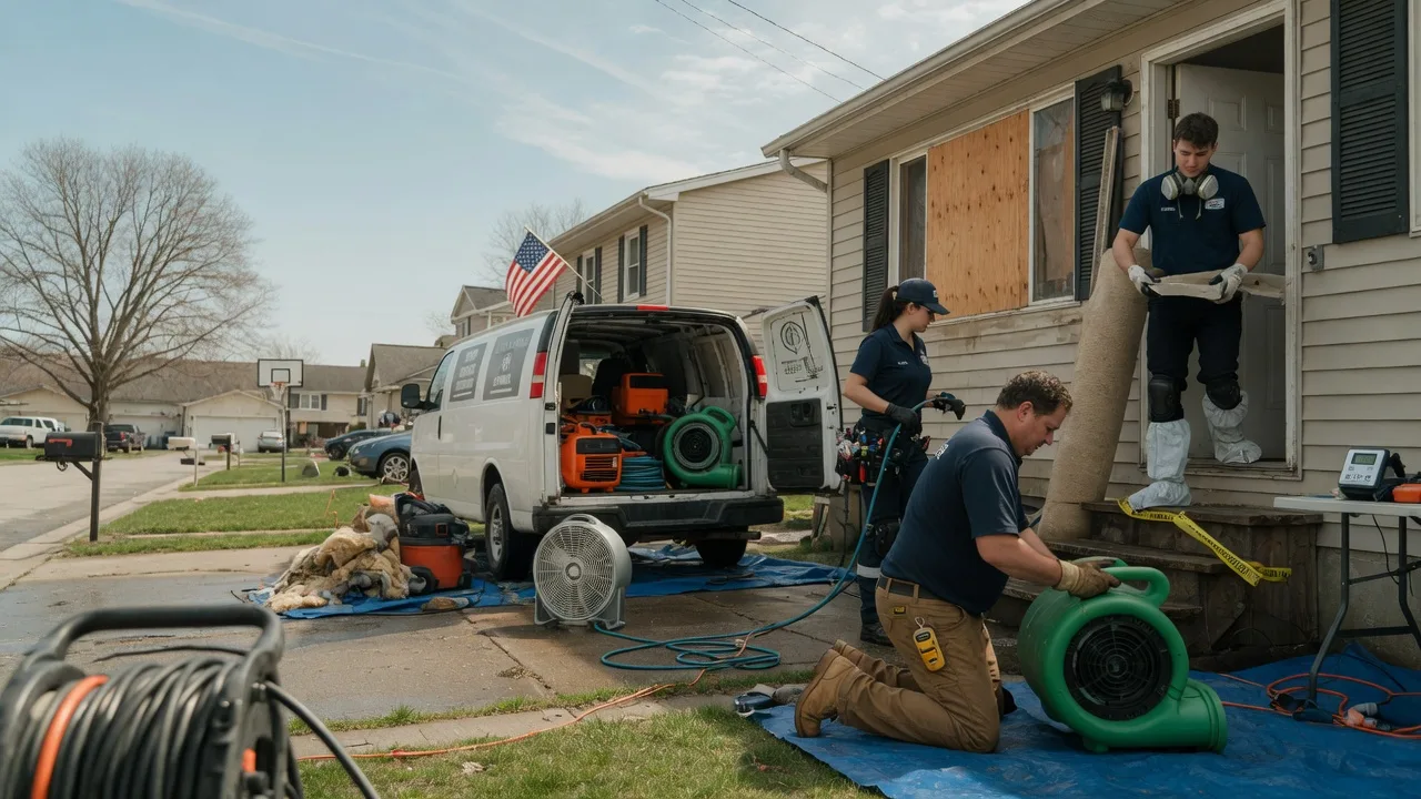Water Damage Restoration in Windsor, MO near me